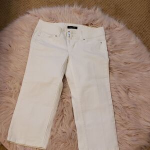 White house black market cropped pants size 0